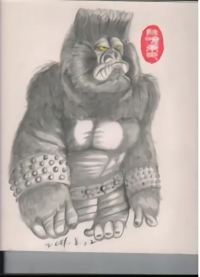 我的涂鸦片20110915功夫熊猫之猩猩海报剧照